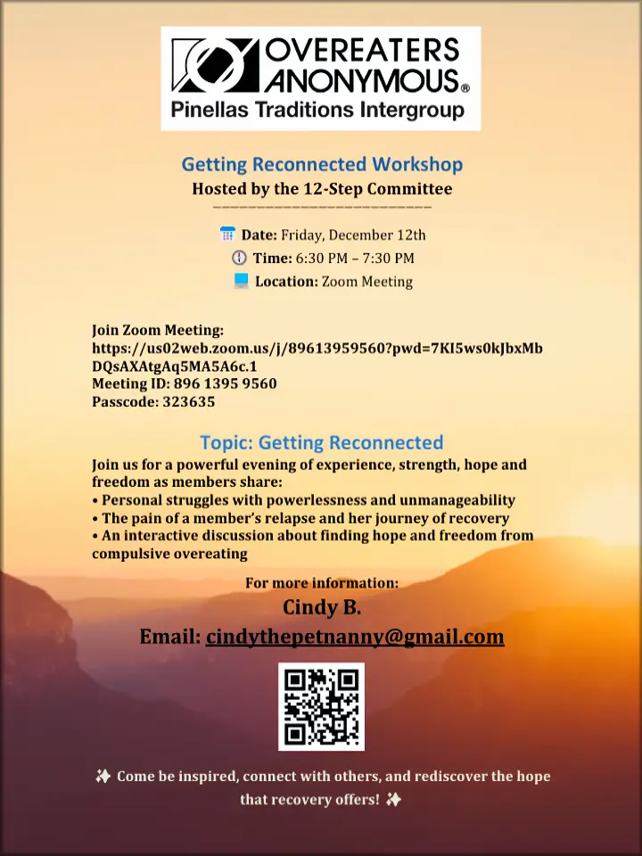 Getting Reconnected Workshop